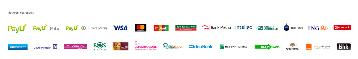 Pasek banki karty raty odroczona platnosc