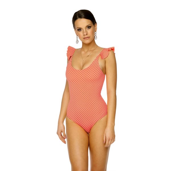 Jednoczesciowy Stroj kapielowy MARIKA K8 Neonowy LAVEL przod