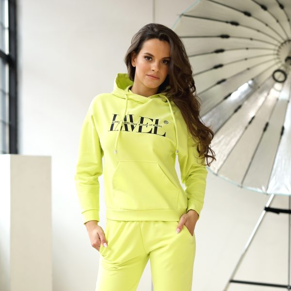 Bluza z kapturem Limonkoa 024 przod LAVEL Bluza z kapturem Limonkoa 024 przod LAVEL