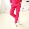 Spodnie dresowe z kieszeniami rozowe 029 bok LAVEL