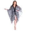 kimono s44 narzutka plazowa plus size wyszczuplajaca polski producent lavel 2023 przod