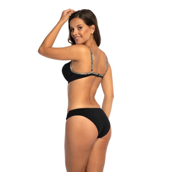 Emili Negro 3XL Push up tyl dwuczesciowy kostium kapielowy LAVEL