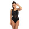 Eva 3 Negro przod jednoczesciowy stroj kapielowy LAVEL