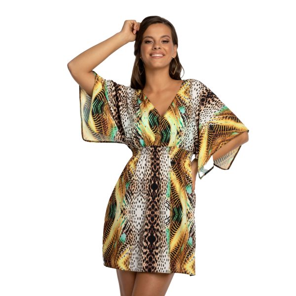 Luna F11 przod akcesoria sukienka plazowa LAVEL