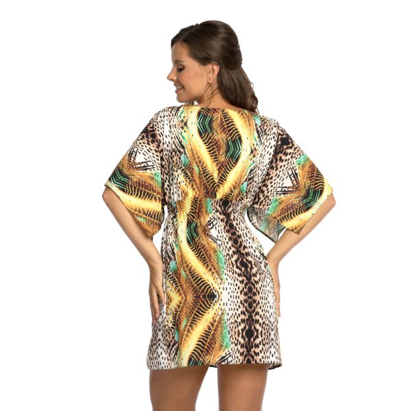 Luna F11 tyl akcesoria sukienka plazowa LAVEL