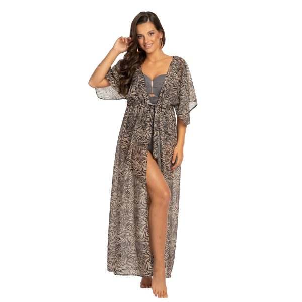 Luna S S40 przod akcesoria sukienka plazowa LAVEL