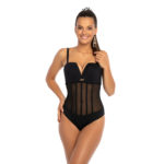 Milena Negro przod jednoczesciowy stroj kapielowy LAVEL