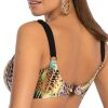 biustonosz kapielowy zwierzecy wzor plus size Loren 1 F11 tyl LAVEL
