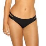 Majtki kapielowe Panties Scarlett E6 negro przod LAVEL