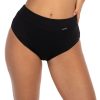 Majtki kapielowe Panties Vz negro przod LAVEL