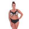 stroj kapielowy dwuczesciowy plus size Loren 1 F11 motyw wzor zwierzecy na duzy biust autorskie miski Size producent LAVEL przod