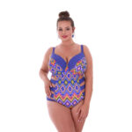 stroj kapielowy jednoczesciowy plus size Aleksja P N13 wyszczuplajacy autorskie miski Size polski producent LAVEL