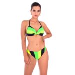 EDIT N VR PS14 dwuczesciowy stroj kapielowy push up wiazany na szyi dla malego biustu z majtkami klasycznymi polski producent lavel 2023 przod