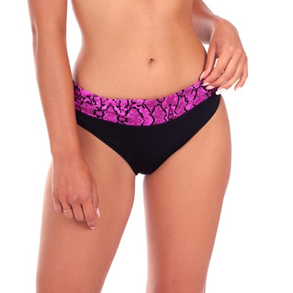 Figi brigitt v.c b3 klasyczne majtki kapielowe z paskiem polski producent lavel 2023 przod