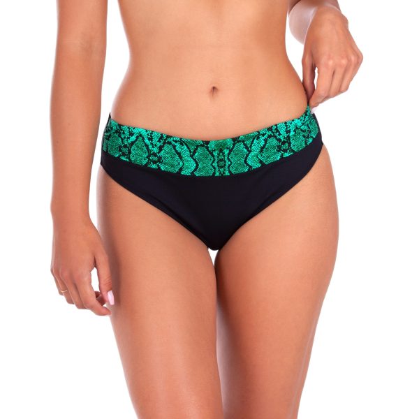 Figi brigitt v.c b4 klasyczne majtki kapielowe z paskiem polski producent lavel 2023 przod