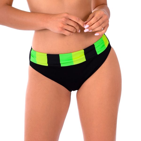 Figi brigitt v.c ps14 klasyczne majtki kapielowe z paskiem polski producent lavel 2023 przod