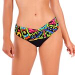 Figi brigitt v.mn z18 klasyczne majtki kapielowe wysoki stan polski producent lavel 2023 przod