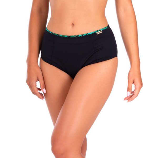 Figi loren 1 b4 majtki kapielowe z wysokim stanem na duzy brzuch wyszczuplajace polski producent lavel 2023 przod