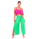 IGA PANT R5 spodnie plazowe optycznie wydluzajace nogi polski producent lavel 2023 przod