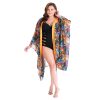 kimono n12 narzutka plazowa plus size polski producent lavel 2023 przod3