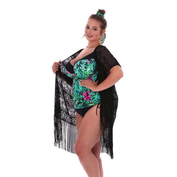 jessa k32 sukienka narzutka plazowa plus size polski producent lavel 2023 przod