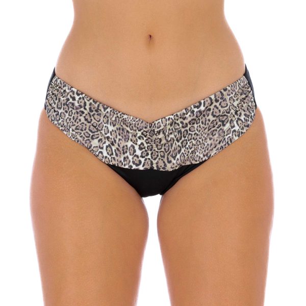 Figi brigitt v.Mn F7 majtki kapielowe z wysokim stanem polski producent lavel 2023 przod