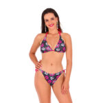 megan a7 dwuczesciowy miekki stroj kapielowy wiazany na szyi z wiazanymi regulowanymi majtkami polska produkcja lavel 2023 przod4