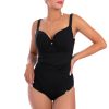 czarny jednoczesciowy kostium kapielowy modelujacy wyszczuplajacy lavel polski markowy stroj kapielowy (6 z 14)