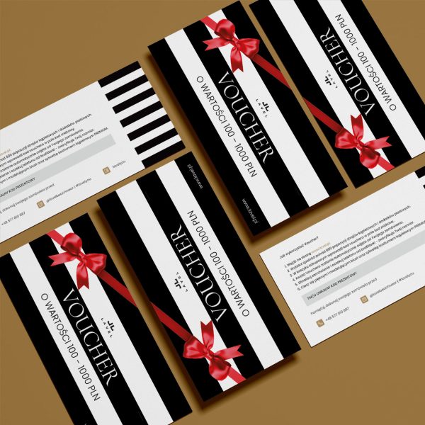 VOUCHER BON PODARUNKOWY LAVEL PREZENT romantyczny VOUCHER BON PODARUNKOWY LAVEL PREZENT romantyczny