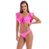SAMANTA POP ART dwuczesciowy stroj kapielowy push up z falbanka dla malego biustu z klasycznymi majtkami polski producent lavel 2023 04