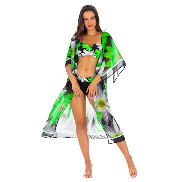 kimono n21 narzutka szlafrol kwiaty floral 2024 pareo akcesoria LAVEL(5)