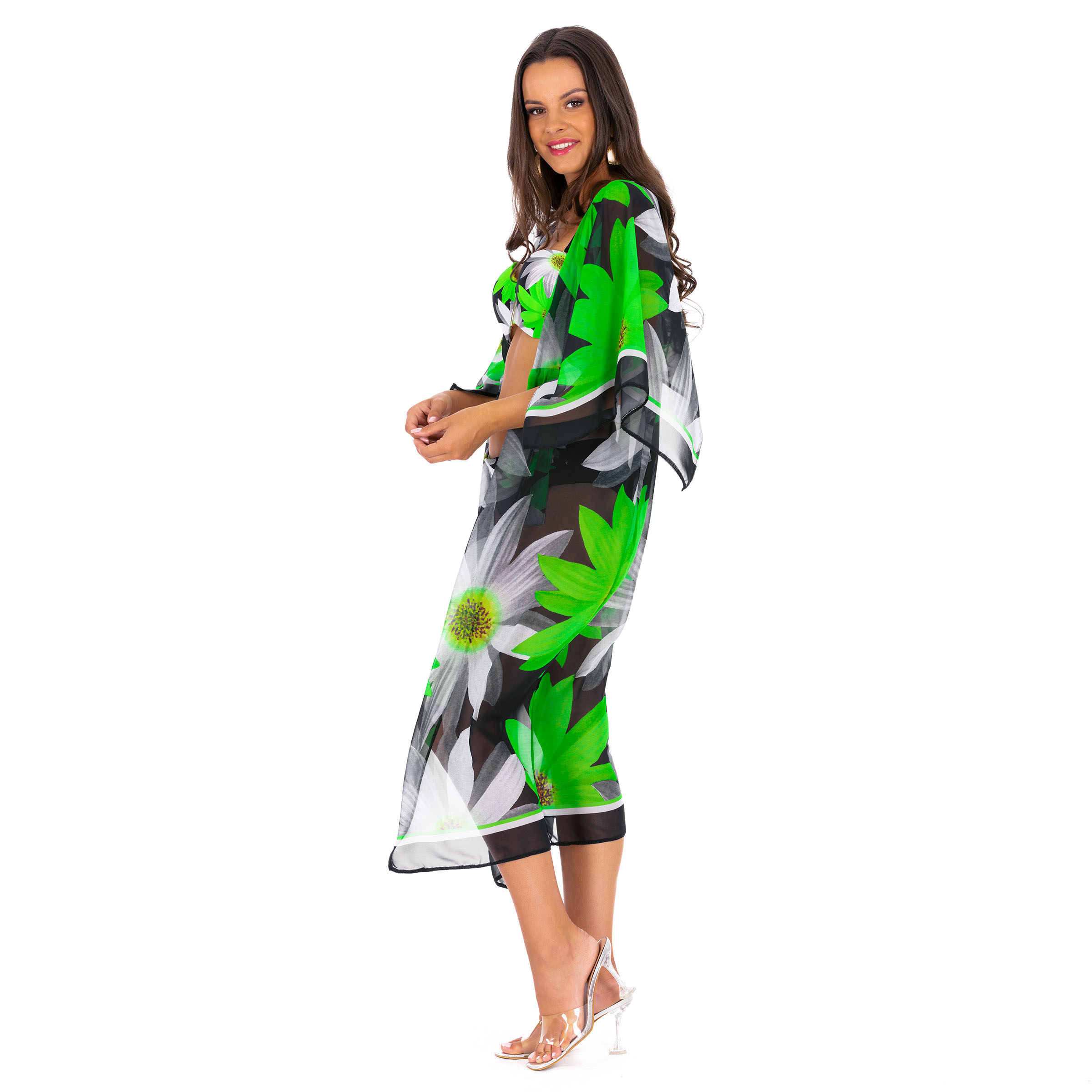 kimono n21 narzutka szlafrol kwiaty floral 2024 pareo akcesoria LAVEL(6)