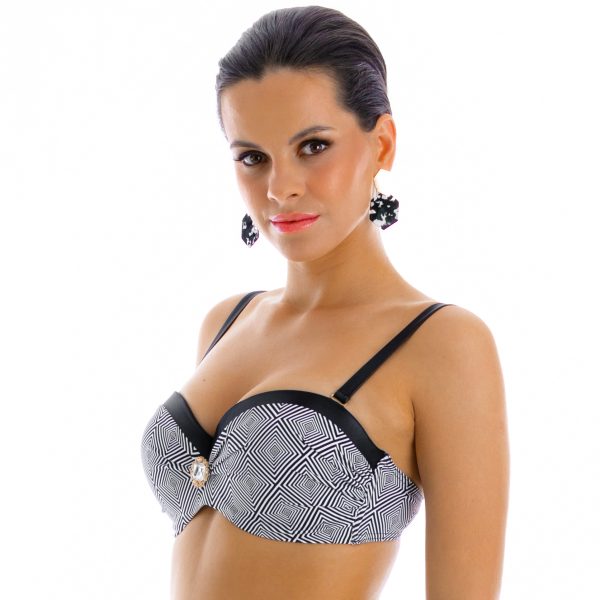 prof Brigitt Cup B6 Biustonosz kapielowy push up plus size dla malego biustu stanik kapielowy gora od bikini polski producent LAVEL 2024