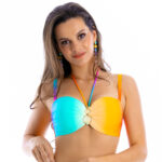 Brigitt Cup C8 Dwuczesciowy kostium kapielowy push up z majtkami z wysokim stanem dla malego biustu z odpinanymi ramiaczkami na male piersi kolorowy LAVEL 2024 (1)