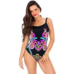 Eva D Z22 Jednoczesciowy modelujacy stroj kapielowy push up dla malego biustu na duzy brzuch wyszczuplajacy polski producent LAVEL 2024 (1)