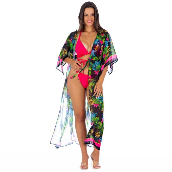 Luna S N20 Dluga narzutka plazowa na duzy biust na duzy brzuch wyszczuplajaca polski producent LAVEL 2024 (1)