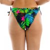 Panties vMw N20 wiązane majtki kąpielowe w liscie palm w roslinny wozr dol od bikini polska produkcja lavel 2024