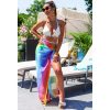 Pareo C8 Pareo plazowe Kolorowa sukienka plazowa wiazana na kilka sposobow na duzy biust na duzy brzuch wyszczuplajaca narzutka na stroj kapielowy polski producent LAVEL 2024 (3)