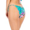 figi lili n23 majtki kapielowe wiazane z falbanka turkusowe w kwiaty morski dol od bikini kapielowki damskie wiazane seksowne majtki kapielowe polski producent lavel 2024 (2)