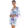 luna c9 biala tunika plazowa w kwiaty sukienka plazowa narzutka na stroj kapielowy w kwiatowy motyw pareo polska produkcja lavel 2024(4)