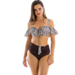 samanta v o c10 stroj kapielowy w panterke z majtkami z wysokim stanem brazowy bikini typu hiszpanka z odpinanymi ramiaczkami polska produkcja lavel 2024 (1)