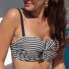brigitt cup n8 biustonosz kapielowy w paski marynarskie bikini kostium dwyczesciowy z ospinanymi ramiaczkami w paseczki pushup dla malego biustu lavel 2024 3
