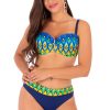 brigitt vc a8 kostium kapielowy damski plus size stroj kapielowy push up dla puszystych wzorzysty niebieskie bikini we wzorki na maly biust lavel 2023 8