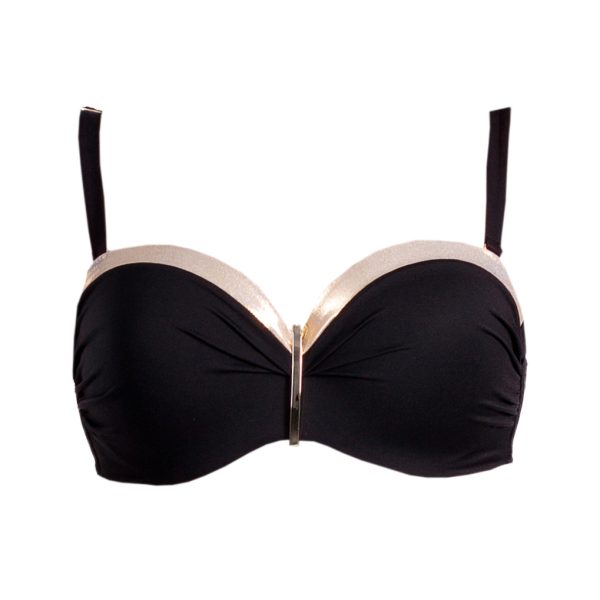 Brigitt Z Cup Gold Klasyczny czarny biustonosz kąpielowy push up ze złotym czarny złotydwuczęściowy strój kąpielowy LAVEL polska produkcja 2025 12 Brigitt Z Cup Gold Klasyczny czarny biustonosz kąpielowy push up ze złotym czarny złotydwuczęściowy strój kąpielowy LAVEL polska produkcja 2025 12