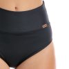 Figi Loren 3 Negro Dwufunkcyjne majtki kąpielowe z wysokim stanem odwijanym na niższy mocno modelujące czarny xxl LAVEL polska produkcja 2025 16