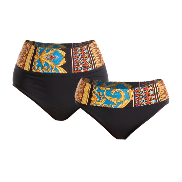 Figi Loren 3 Z27 Mocno modelujące majtki kąpielowe z bardzo wysokim stanem kostium kąpielowy dwuczęściowy strój kąpielowy LAVEL polska produkcja 2025 1