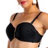 Brigitt Cup Negro Klasyczny biustonosz kąpielowy push up z odpinanymi ramiączkami czarny góra od bikini na duży biust LAVEL polska produkcja 2025 2