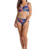 Brigitt Cup Z26 Chabrowy biustonosz kąpielowy push up w motywie boho chabrowy granatowy niebieski kostium kąpielowy LAVEL polska produkcja 2025 7