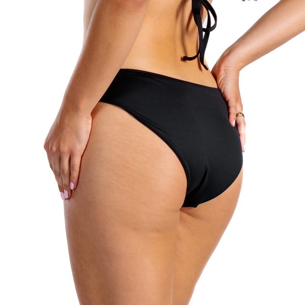 Figi Edit M Negro Klasyczne majtki kąpielowe z ozdobnymi bokami czarne czarny na duży biust na mały biust plus size LAVEL polska produkcja 2025 2 Figi Edit M Negro Klasyczne majtki kąpielowe z ozdobnymi bokami czarne czarny na duży biust na mały biust plus size LAVEL polska produkcja 2025 2