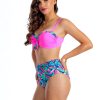 Abi Cup C14 Biustonosz kąpielowy z wyciąganym push up i odpinanymi ramiączkami kolorowy różowy kostium kąpielowy dwuczęściowy strój kąpielowy LAVEL polska produkcja 2025 5